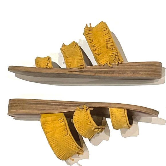 ❤️Host Pick❤️ Lucky Brand Hegen Boho Fringe Sandals - Picture 6 of 8